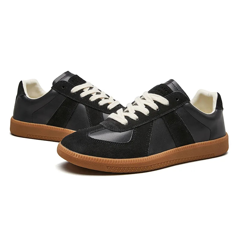 Herren Freizeit Sneakers | Schnürschuh mit Rutschfester Gummisohle
