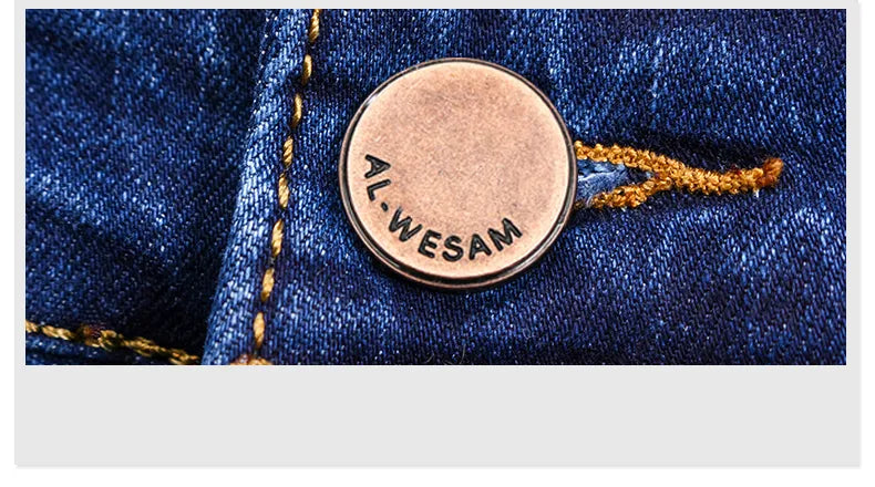 Casual Straight Leg Stretch Jeans für Herren