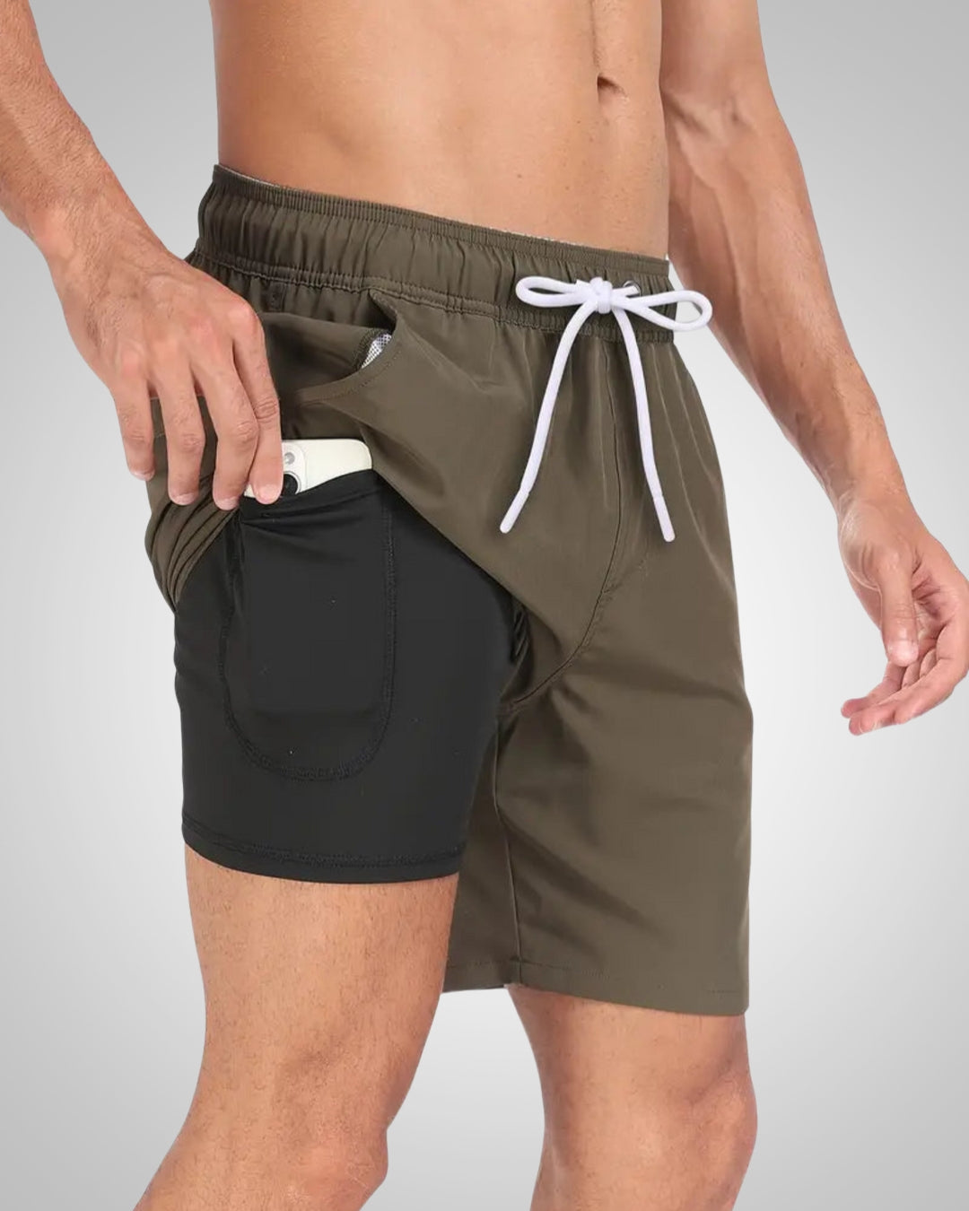 Milan | Herren Sommer Badehose Mit Innenshorts