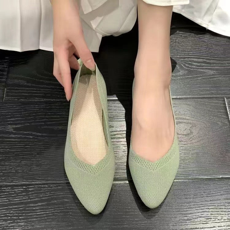Damen Sommer Flach Orthopädische Ballerinas