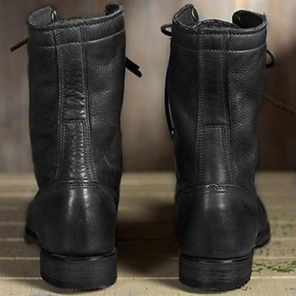 Sam | Casual Schnürstiefeletten mit Niedriger Absatz