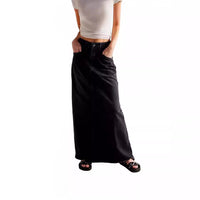 Damen Lässiger Sommer Jeansrock