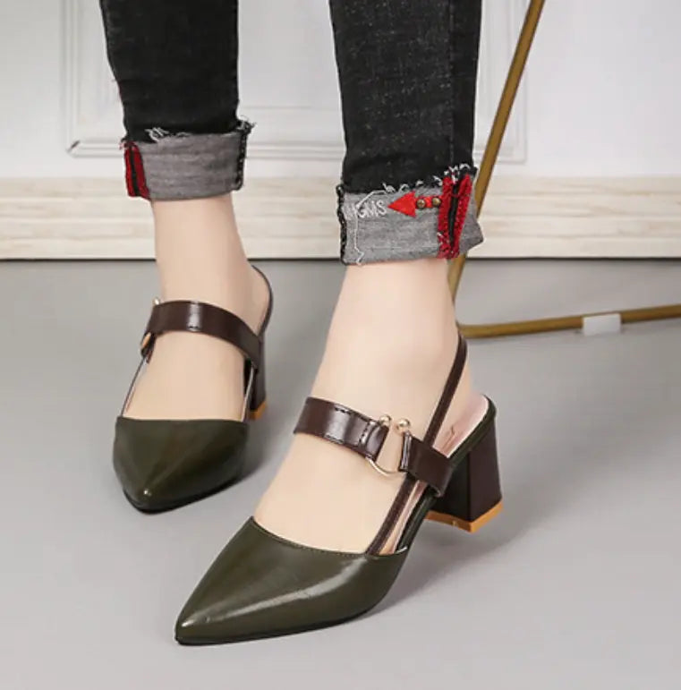 Damen Pumps Blockabsatz | Elegante Passform