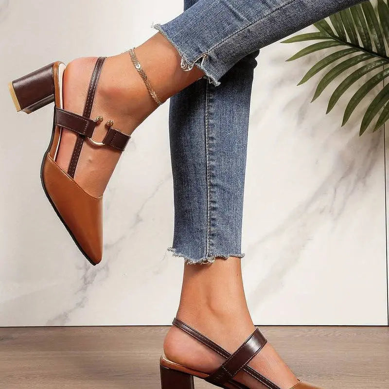 Damen Pumps Blockabsatz | Elegante Passform