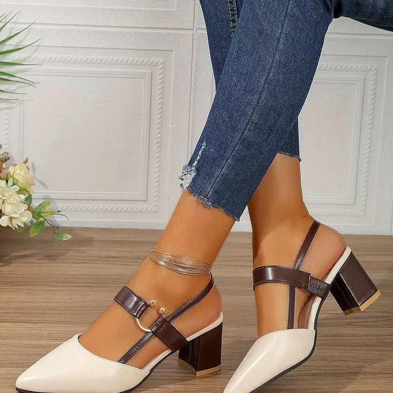 Damen Pumps Blockabsatz | Elegante Passform