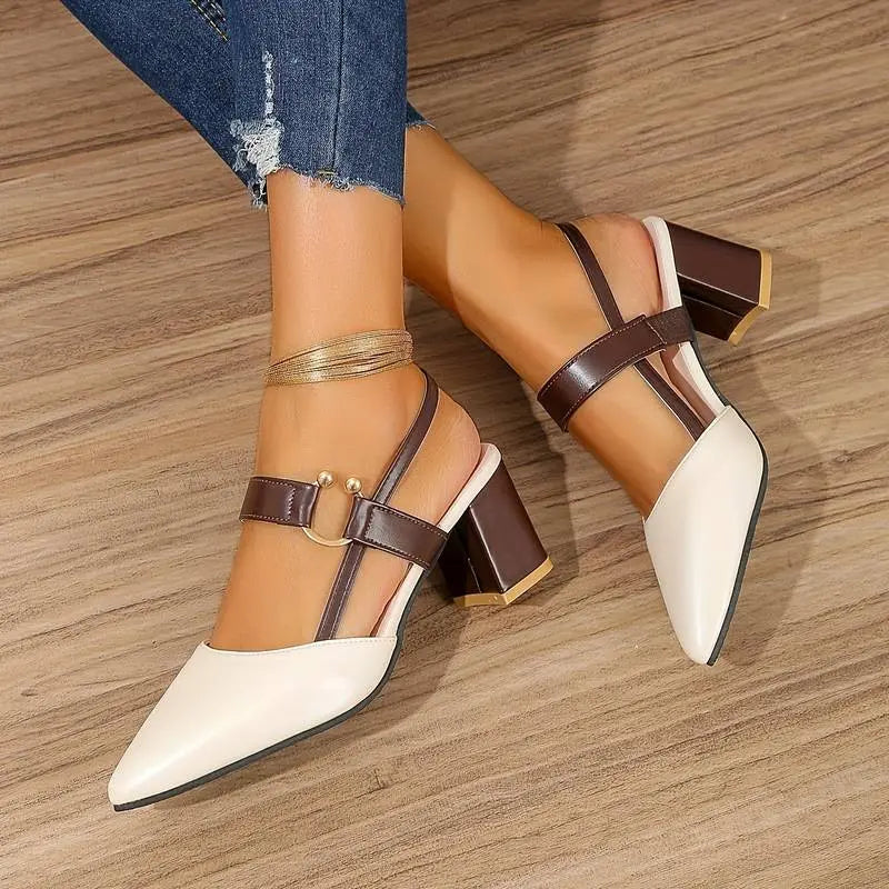 Damen Pumps Blockabsatz | Elegante Passform