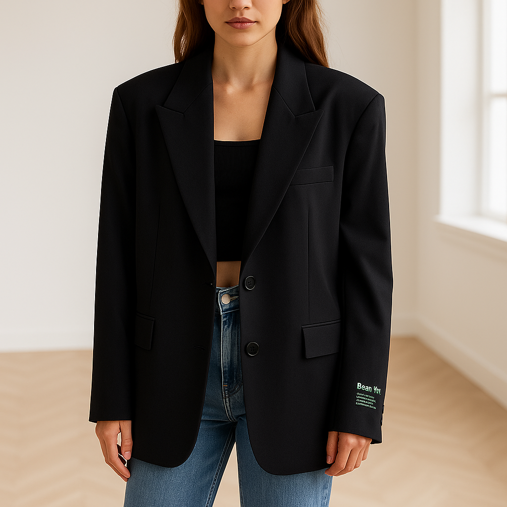 Oversized klassischer Damenblazer