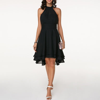 Greta | Damen Elegantes Neckholder Abendkleid