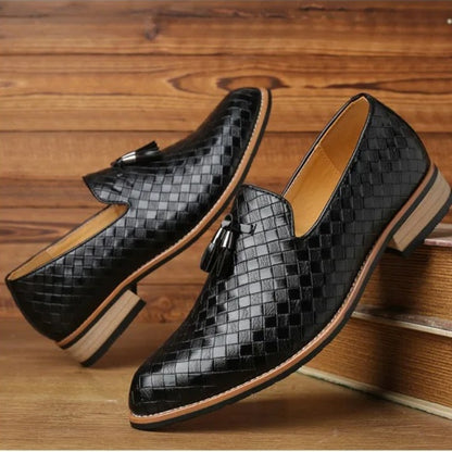 Herren Komfort Slip-On Loafer mit Absatz