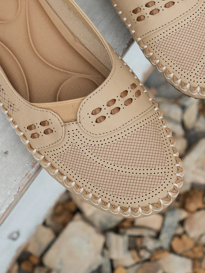 Leni | Damen Lässig Gepolstert Slipper