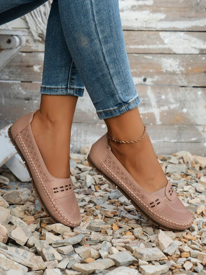 Leni | Damen Lässig Gepolstert Slipper