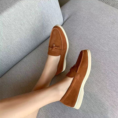 Damen Lässige Flache Casual Loafer