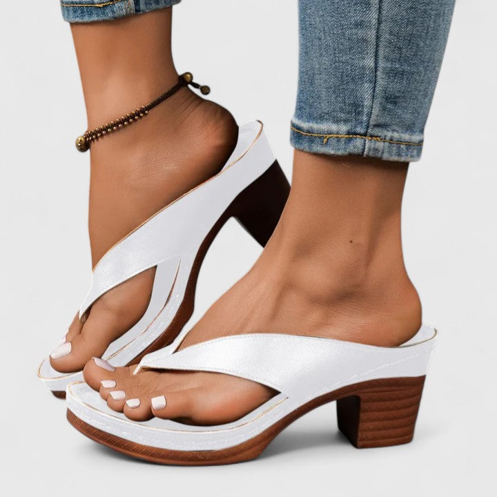 Damen Lässig Orthopädische Absatz Sandalen