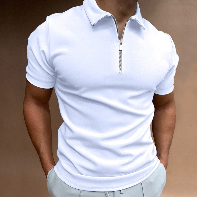 Casual Slim Fit Poloshirt für Herren
