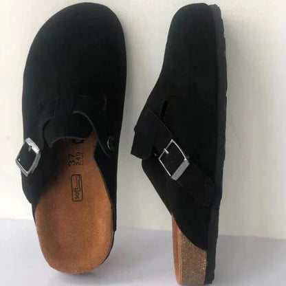 Maximilian | Herren Orthopädische Leder-Slip-on-Pantoletten