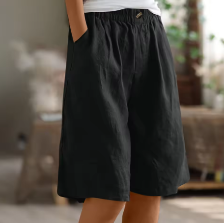 Damen Bequeme Sommer Kurze Hose