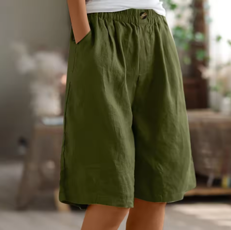 Damen Bequeme Sommer Kurze Hose