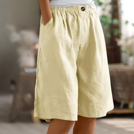 Damen Bequeme Sommer Kurze Hose