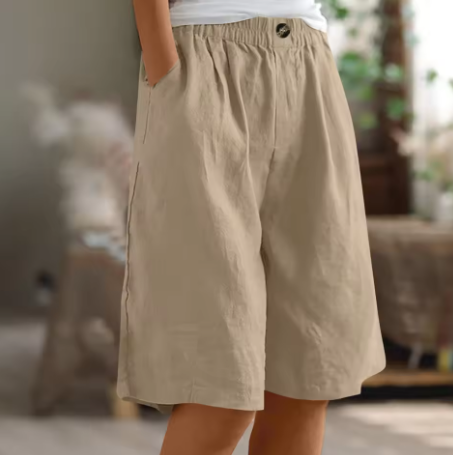 Damen Bequeme Sommer Kurze Hose