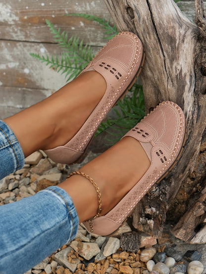 Leni | Damen Lässig Gepolstert Slipper