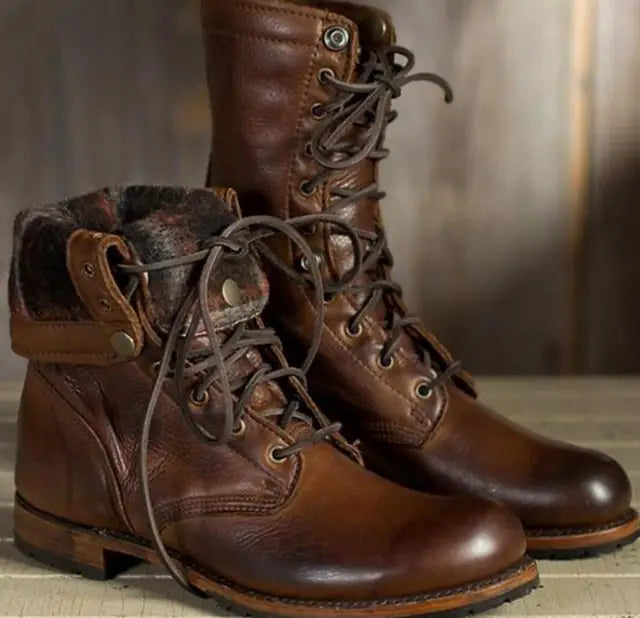 Sam | Casual Schnürstiefeletten mit Niedriger Absatz