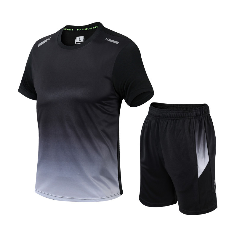 Herren Sport-Set | Schnelltrocknende Shorts und T-Shirt für Workout und Activewear