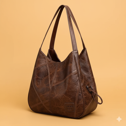 Lara | Damen Vintage Leder Handtasche