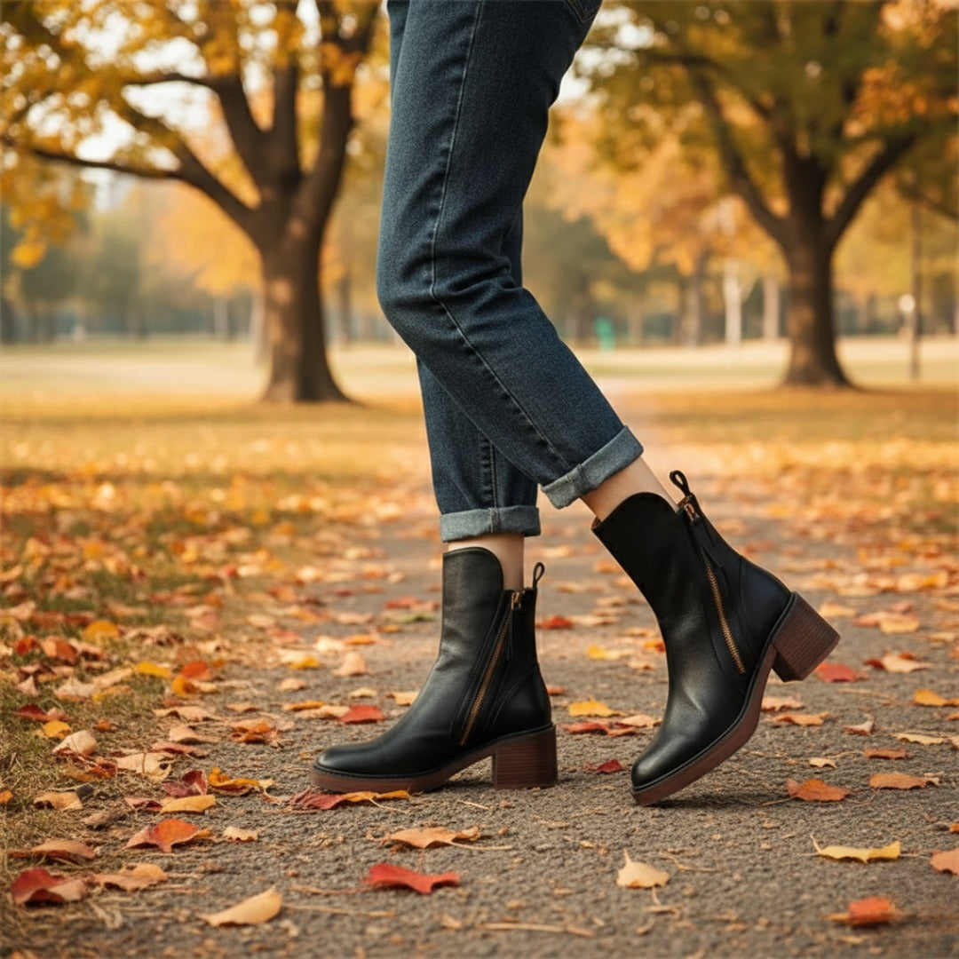 Selina | Damen Blockabsatz Stiefeletten