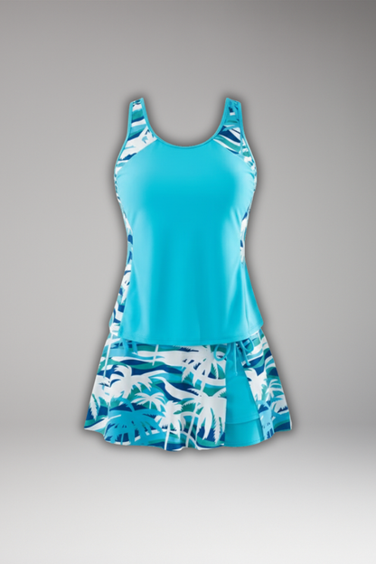 Jessica | Damen-Sommer Rock Tankini Bademode