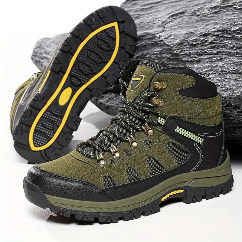 Herren Stilvolle High-Top Trekking Wanderschuhe