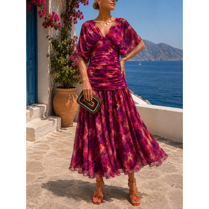 Jezbe | Damen Sommerliches Maxi Abendkleid