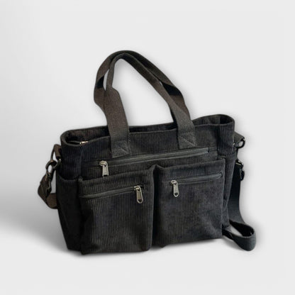 Damen Geräumige Tote-Tasche mit offenem Hauptfach und Innentasche