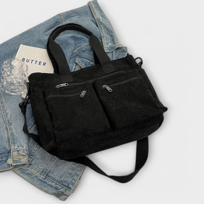 Damen Geräumige Tote-Tasche mit offenem Hauptfach und Innentasche
