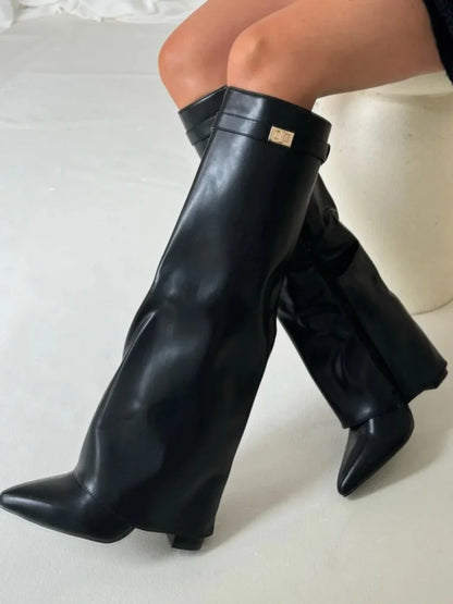 Elena | Damen Elegante Wildleder Stiefel Boots