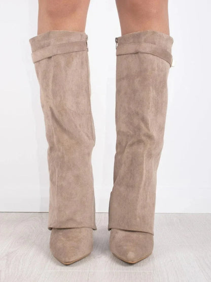 Elena | Damen Elegante Wildleder Stiefel Boots