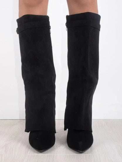Elena | Damen Elegante Wildleder Stiefel Boots