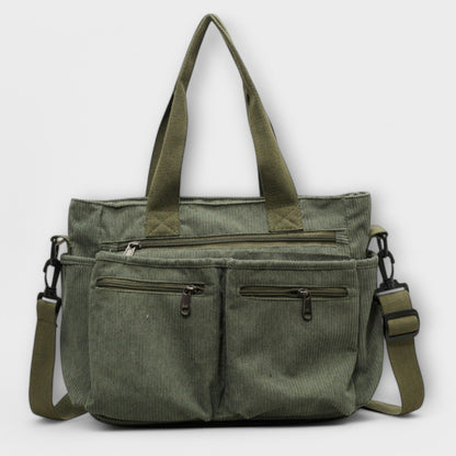 Damen Geräumige Tote-Tasche mit offenem Hauptfach und Innentasche