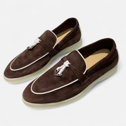 Herren Slip-On Sommer Loafers mit Quasten