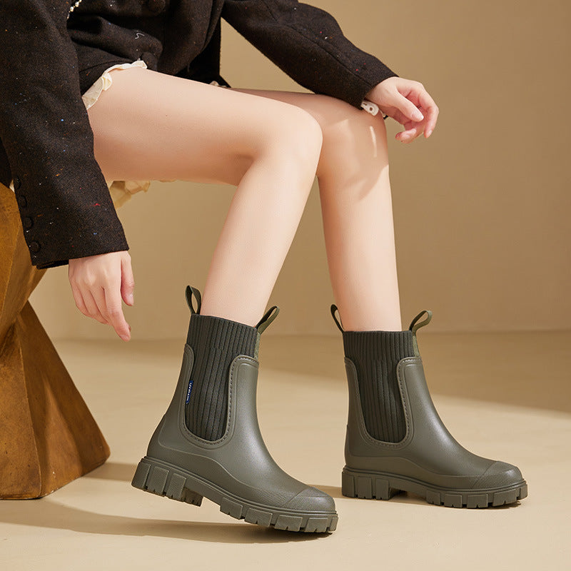 Verena | Damen Sommer Wasserdichte Gummistiefel