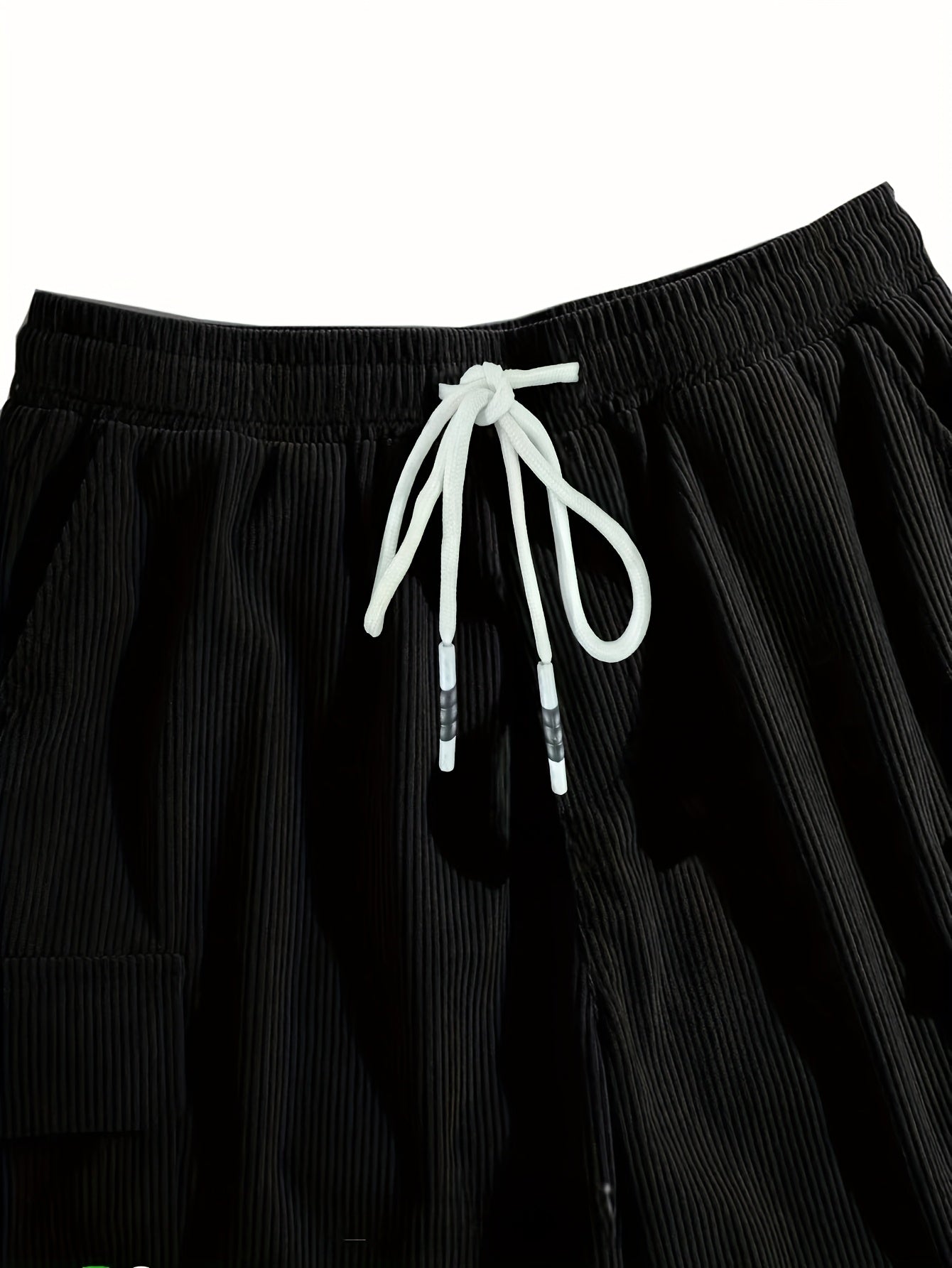 Herren Sommer Elastische Bund Cargo Bermuda Shorts