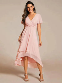 Agnes | Damen Sommer Hochzeitsgast Midikleid