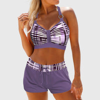 Anna | Damen Sommer Lässiger High Waist Bikini
