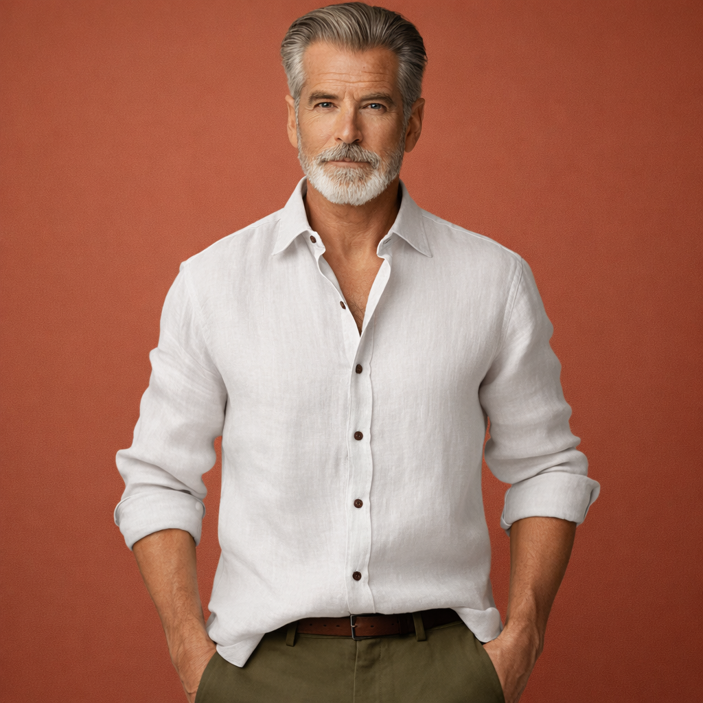 Harry | Herren Leinen Relaxed Fit Hemd