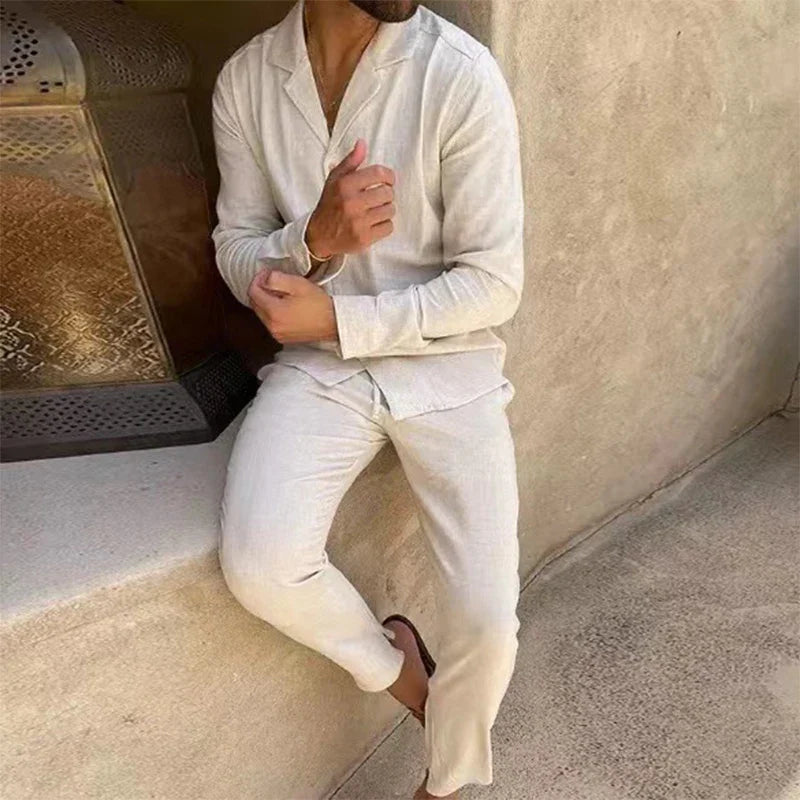 Dominik | Herren Leinen Sommer Set