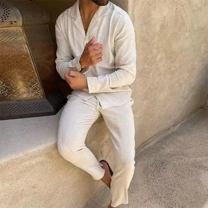 Dominik | Herren Leinen Sommer Set