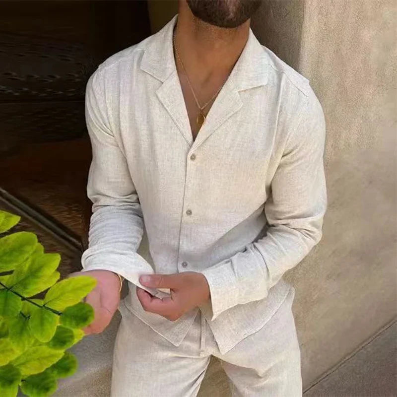 Dominik | Herren Leinen Sommer Set
