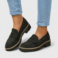 Rike | Damen Casual Orthopädische Plateau Loafer