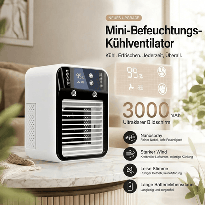 Mobiler Luftkühler Ventilator | Verdunstungskühlung Wassertank Tragbar