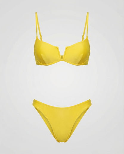 Millie | Damen Sommer V-Ausschnitt Bikini