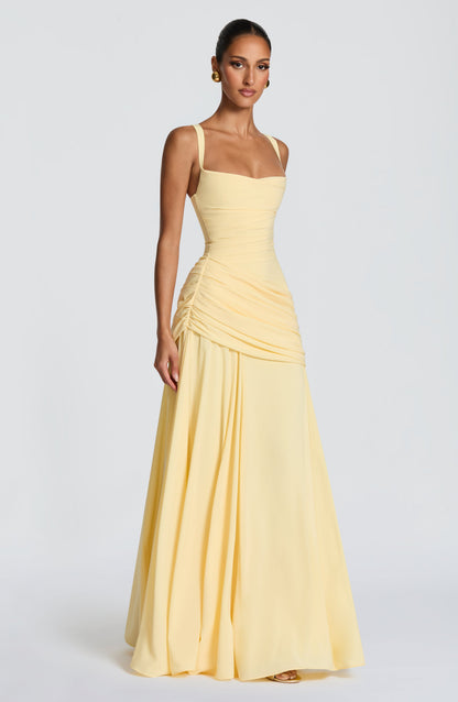 Jael | Damen Elegantes Langes Abendkleid